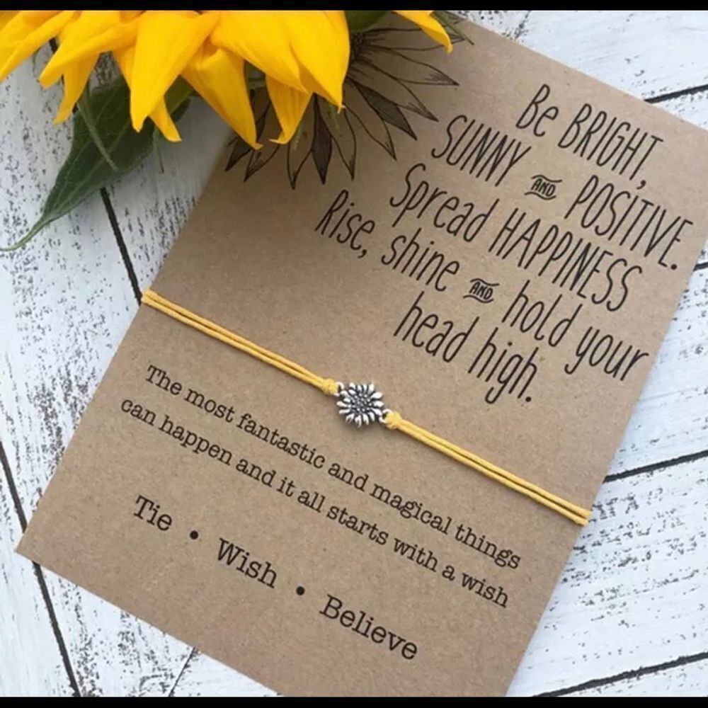 ‎SUNFLOWER WISH BRACELET